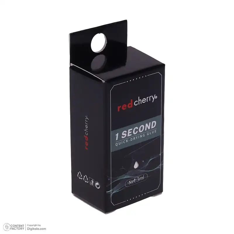 چسب مژه مصنوعی رد چری مدل 1 ثانیه 611236 حجم 3 میلی لیتر