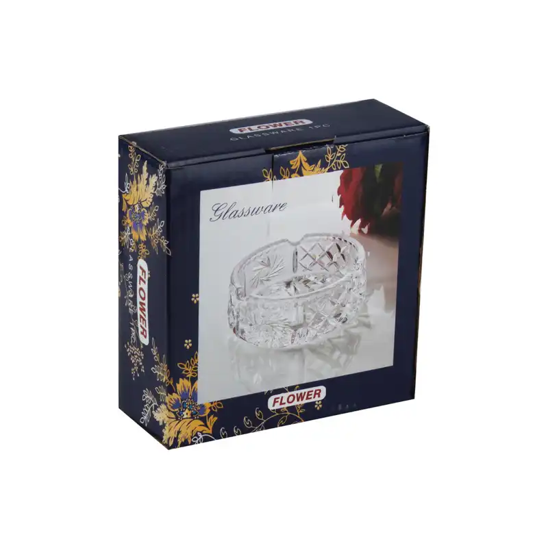 زیرسیگاری مدل گرد طرح خورشیدی