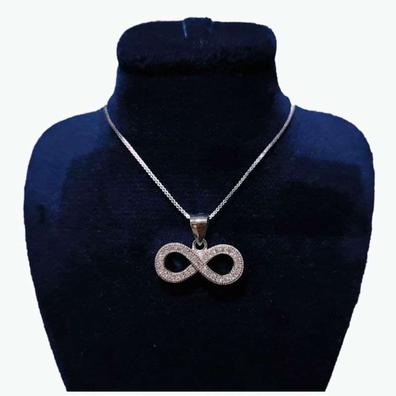 گردنبند نقره زنانه مدل 003