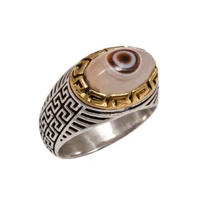 انگشتر نقره مردانه مدل 22211