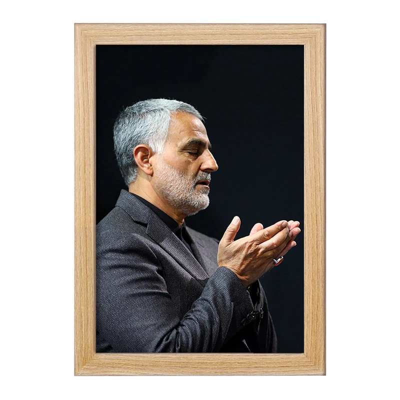 تابلو خندالو طرح سردار قاسم سلیمانی  کد 12605