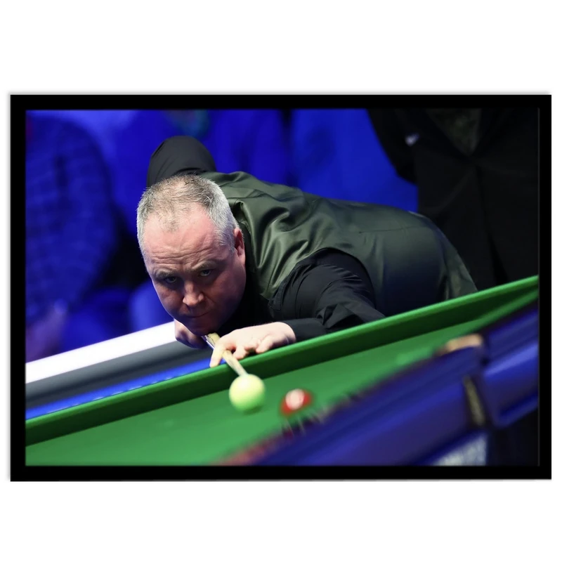 تابلو نوری بکلیت طرح بازیکن اسنوکر و بیلیارد جان هیگینز مدل B-14254