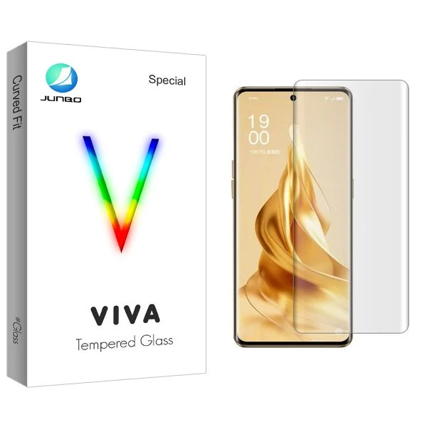 محافظ صفحه نمایش جانبو مدل Viva UV مناسب برای گوشی موبایل اوپو Reno 9 Pro