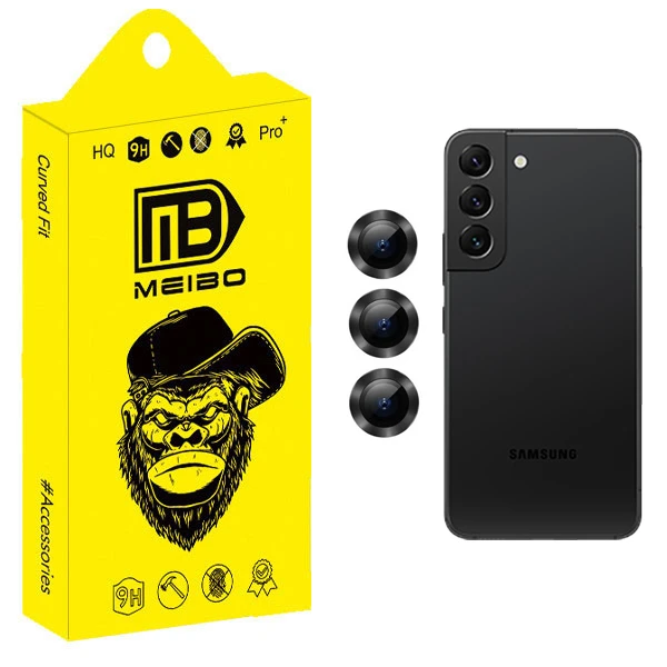 محافظ لنز دوربین رینگی میبو مدل Transparent Ring مناسب برای گوشی موبایل سامسونگ Galaxy S22