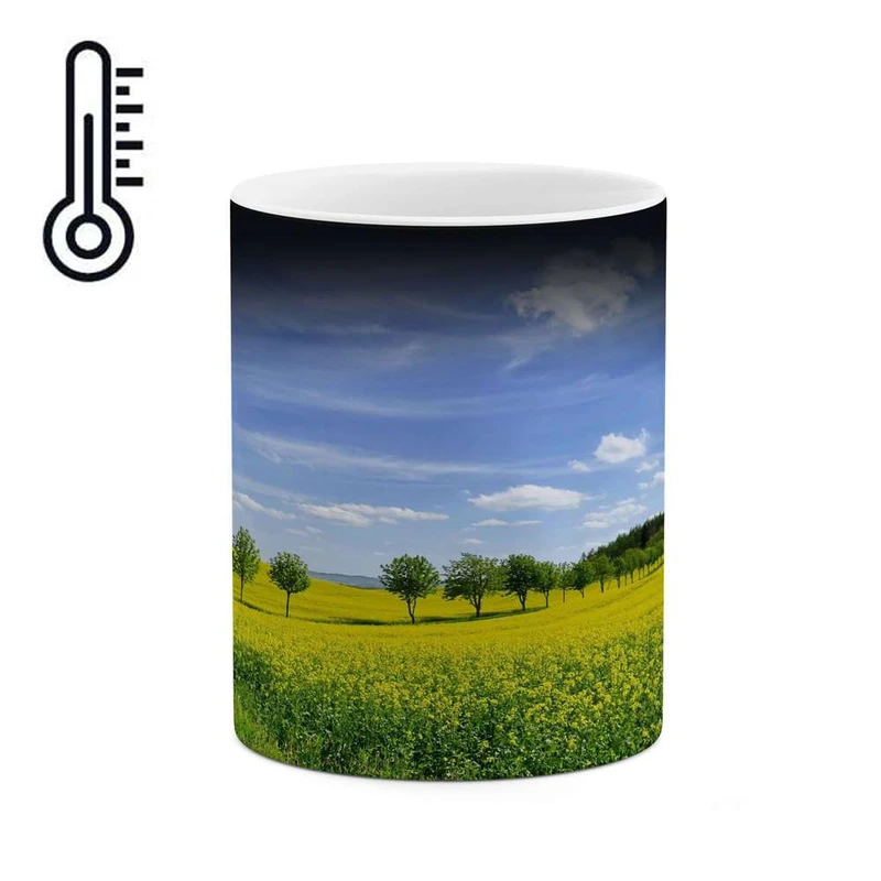 ماگ حرارتی کاکتی مدل منظره کد mgh13087