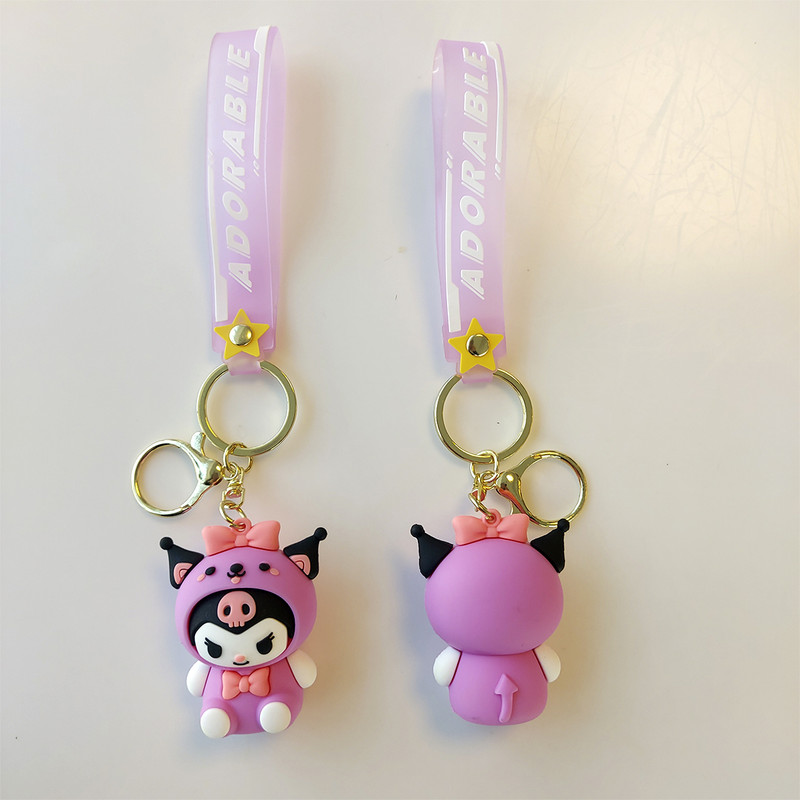 جاکلیدی دخترانه طرح کروومی مدل عروسکی جاکلیدی دخترانه طرح کروومی مدل عروسکی