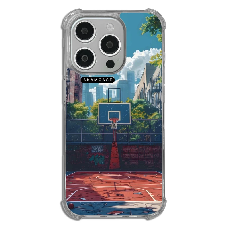 کاور آکام مدل AMC-WTA15PRO-BASKETBALL2 مناسب برای گوشی موبایل اپل iPhone 15 Pro