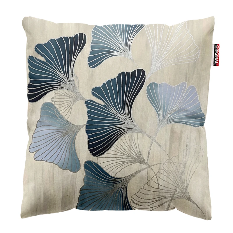 کوسن پاد آفرین مدل گل و برگ کد PK403084 سایز 40*40 سانتی متر