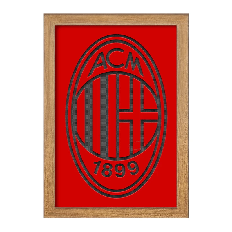 تابلو خندالو مدل باشگاه آث میلان کد 27240