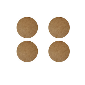 اسلایس چوبی مدل دایره کد 9 بسته 4 عددی