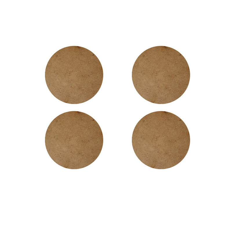 اسلایس چوبی مستر راد مدل دایره کد 9 بسته 4 عددی