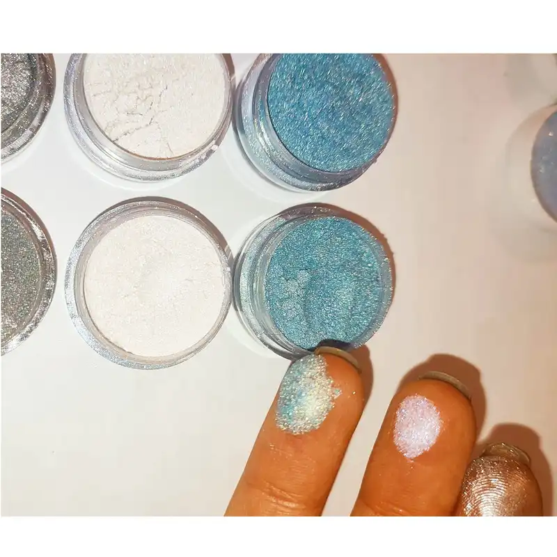 پودر کروم ناخن مدل 4008.289.407.4005.430.4012.4011 بسته 18 عددی