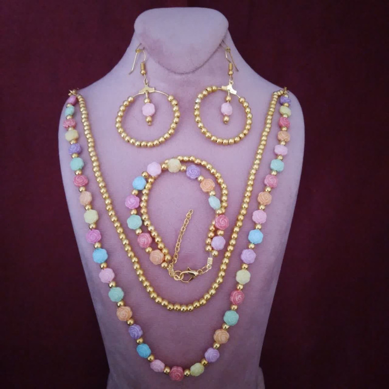 نیم ست دخترانه مدل دوبل