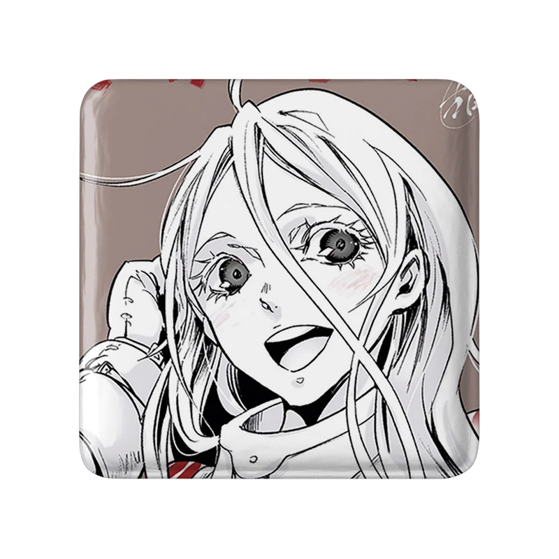 مگنت خندالو طرح شیرو انیمه ددمن واندرلند مدل مربعی کد 33569