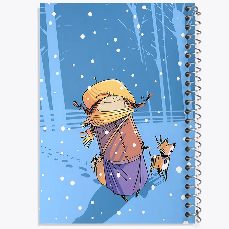 دفتر نقاشی 50 برگ خندالو طرح دخترانه کد F8351