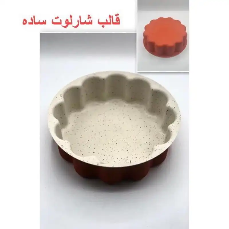 قالب کیک مدل شارلوت گرد صاف