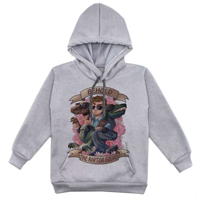 هودی پسرانه مدل پسرک F60 رنگ طوسی