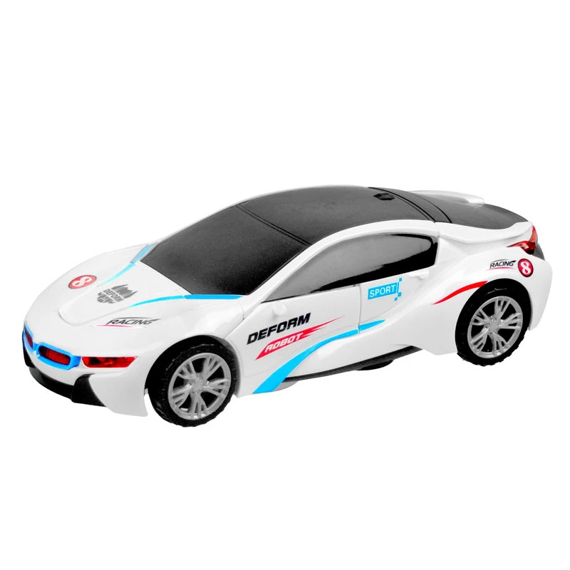 ماشین بازی ییجون مدل ماشین پلیس تبدیل شونده BMW i8 کد YJ388-20