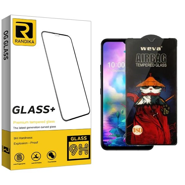 محافظ صفحه نمایش راندیکا مدل RK Airbag مناسب برای گوشی موبایل ال جی V50s ThinQ 5G