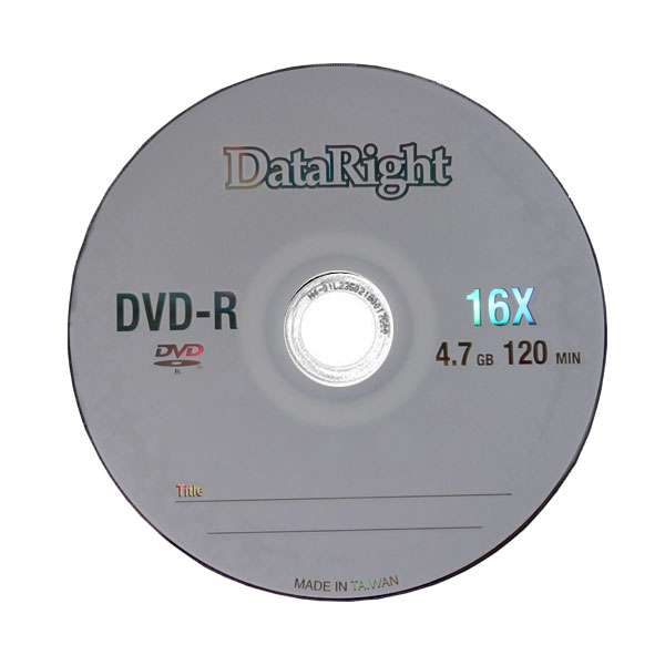 دی وی دی خام دیتارایت مدل DVD-R مجموعه 10 عددی