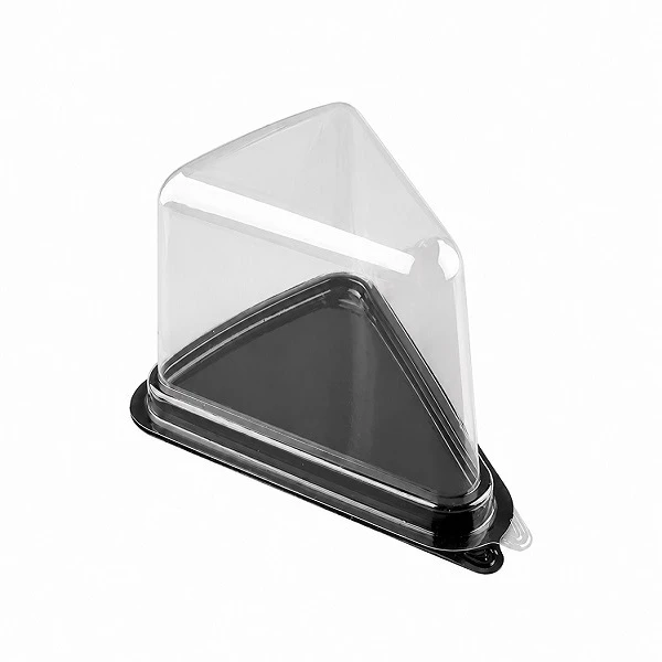 ظرف یکبار مصرف کیک اسلایس سه گوش کد 405 مجموعه 10 عددی