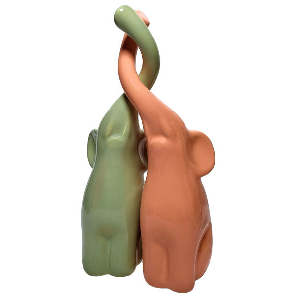 مجسمه مدل فیل کد T-128 مجموعه 2 عددی