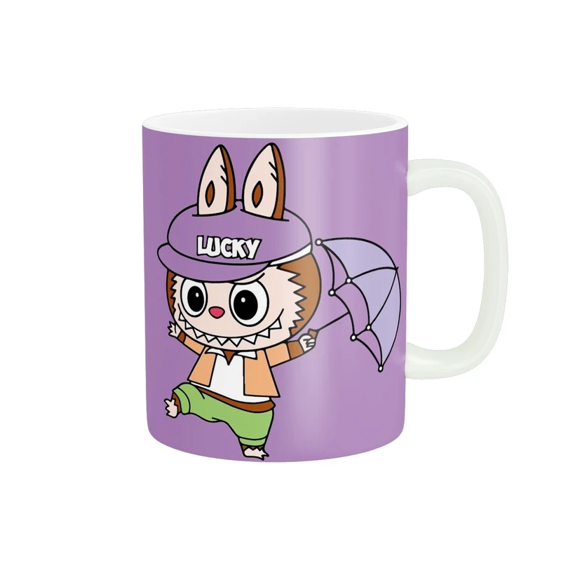 ماگ پادآفرین مدل عروسک لبوبو Labubu کد PM4044