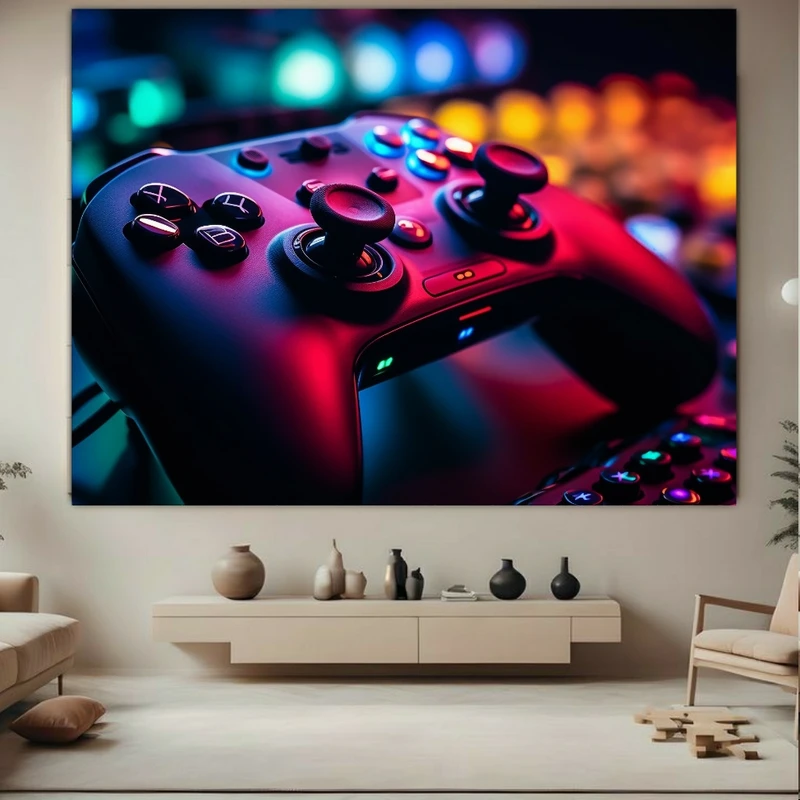 تابلو بوم طرح دسته گیم مدل حرفه ای کد FP105103