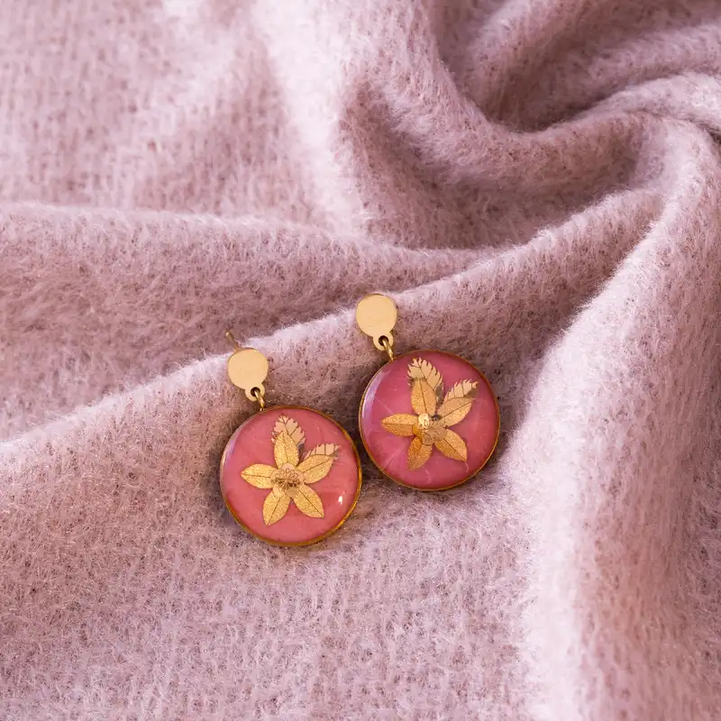 گوشواره زنانه زرسام مدل بهار کد 10007448