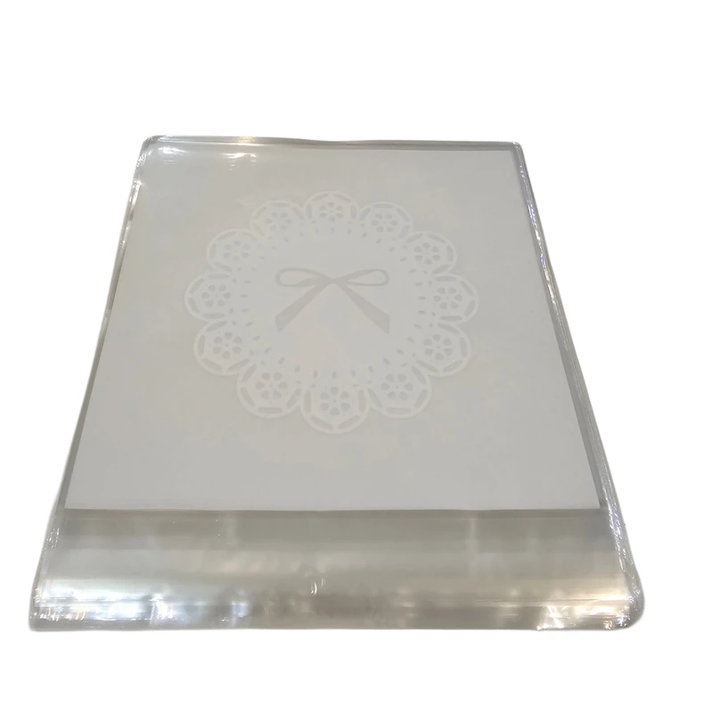 سلفون بسته بندی مدل پاپیون گلدار مجموعه 30 عددی