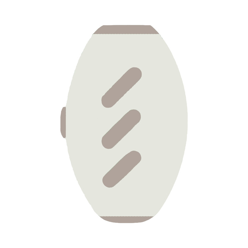 پرزگیر لباس مدل تخم‌ مرغی کد 211