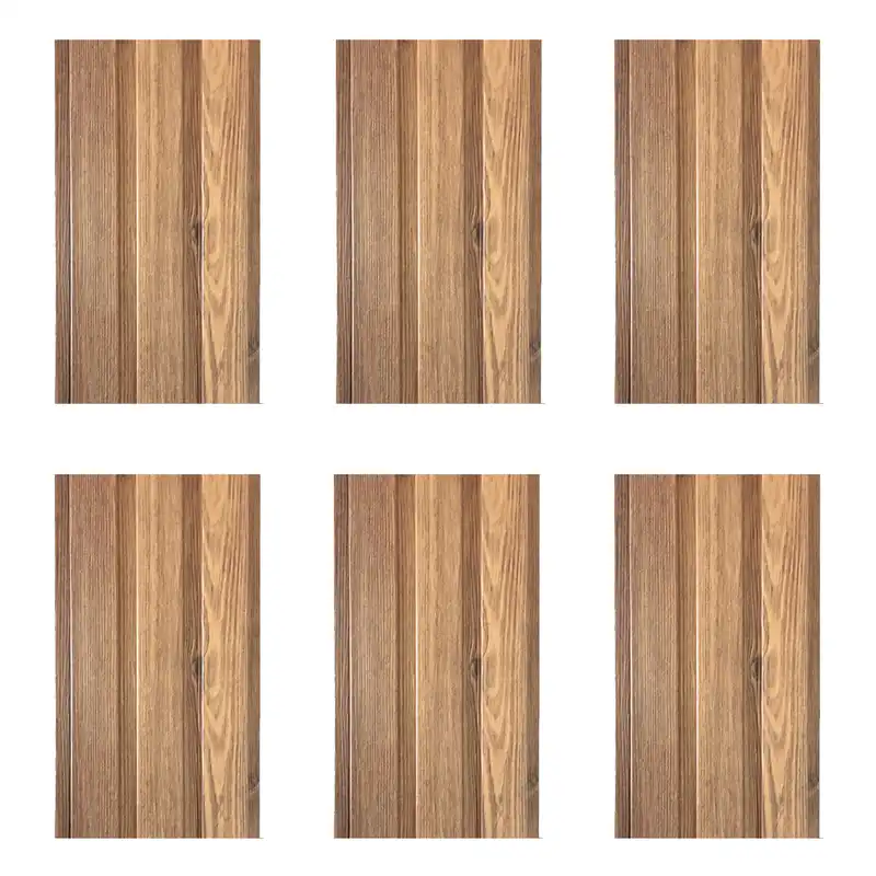 دیوارپوش طرح ترمووال MDF کد 14 بسته 6 عددی