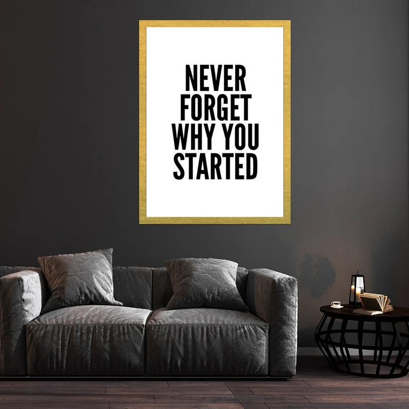 تابلو بکلیت طرح مدرن جمله انگیزشی موفقیت مدل قاب شاسی T-S10267