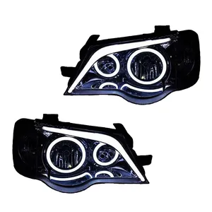 چراغ جلو خودرو گروه پژوهش صنعت مدرن مدل باکستر W مناسب برای پراید 111 و 132 بسته دو عددی