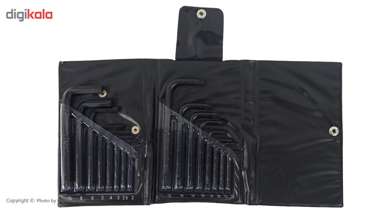 مجموعه 16 عددی آچار آلن نولان مدل 008