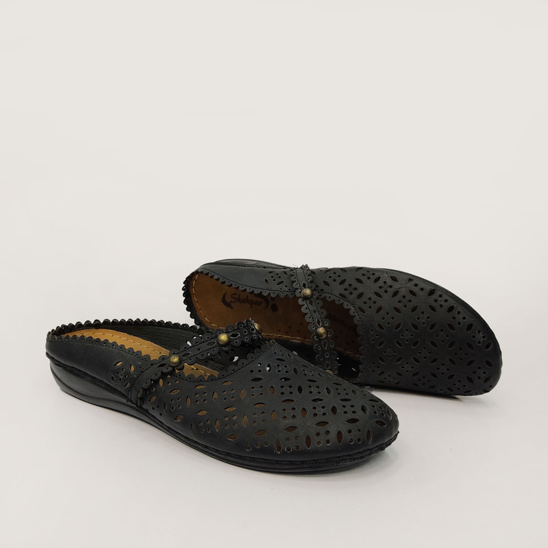 دمپایی زنانه شهپر مدل رویا کد Si-105-Bl