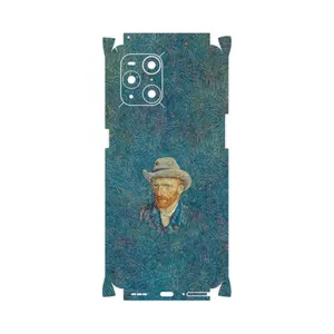 MAHOOT Self portrait with a gray felt hat-FullSkin Cover Sticker for Oppo Find X3 Pro