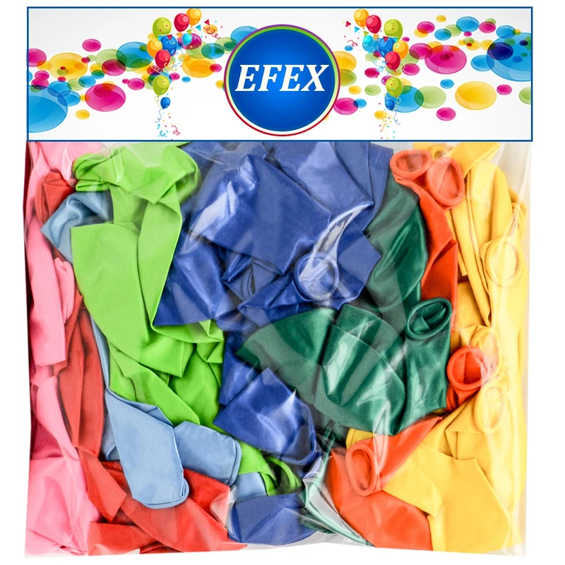بادکنک طرح 9 EFEX بسته 40 عددی