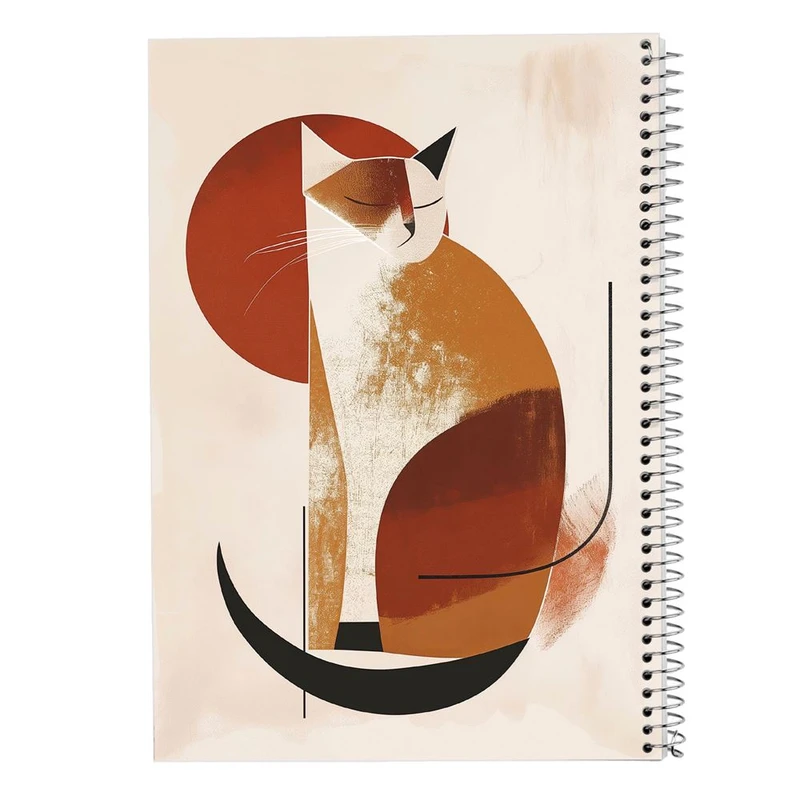 دفتر شطرنجی 50 برگ مدوپد طرح موجودات فانتزی کد DF16845