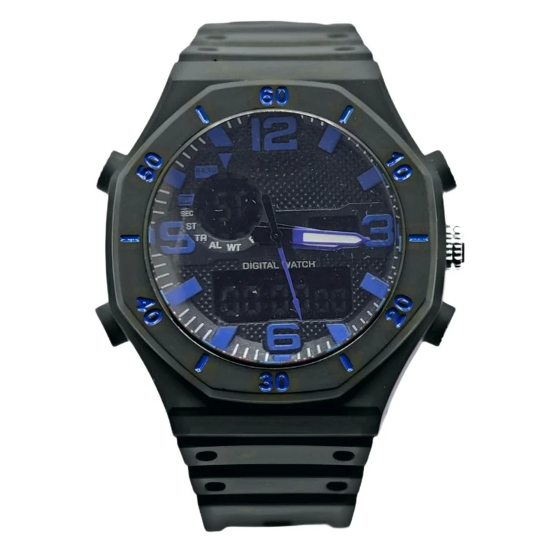 ساعت مچی عقربه‌ای کوارتز مردانه مدل دوزمانه پیو کد 102