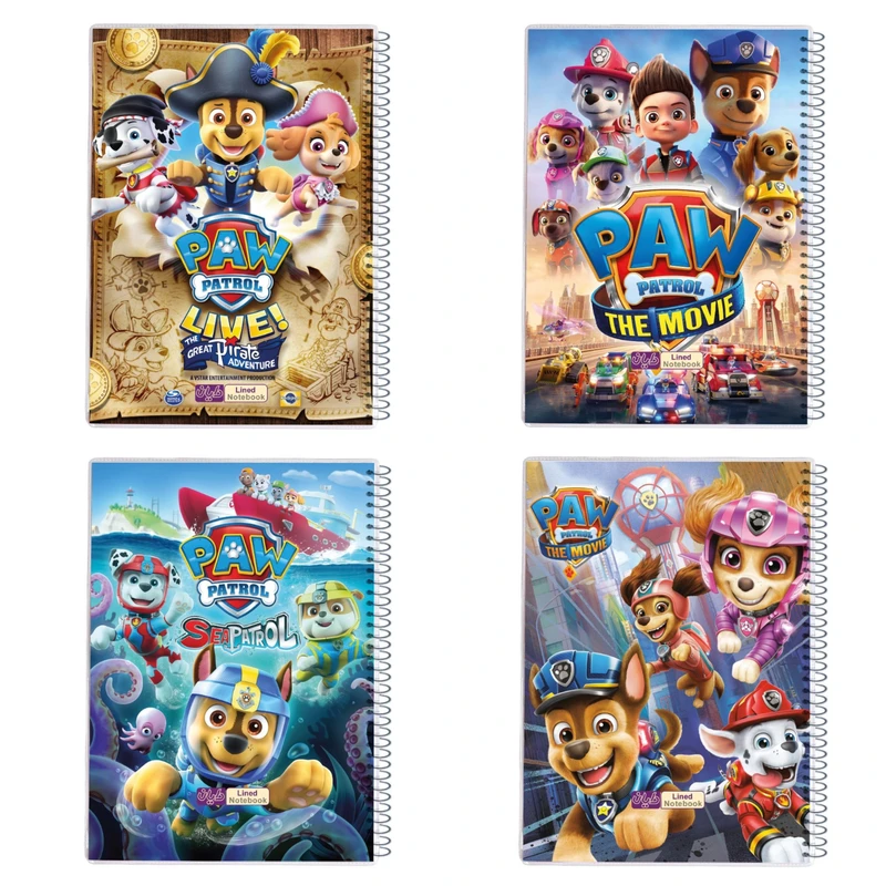 دفتر مشق ۸۰ برگ دایان طرح سگ‌های نگهبان کد ۵۳۴۴۱ بسته ۴ عددی