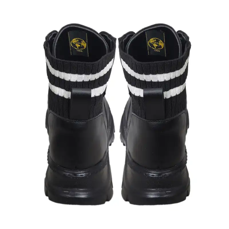 نیم بوت زنانه سیی مدل کتانی کد 2078