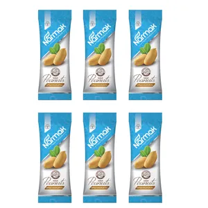 بادام زمینی نمکی نارمک - 240 گرم بسته 6 عددی