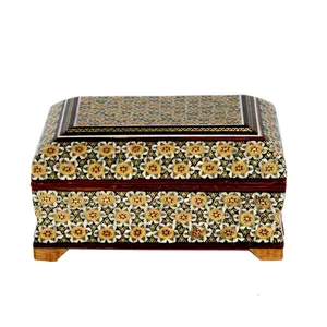 جعبه جواهرات خاتم کاری اثر اوٍستا کد 212