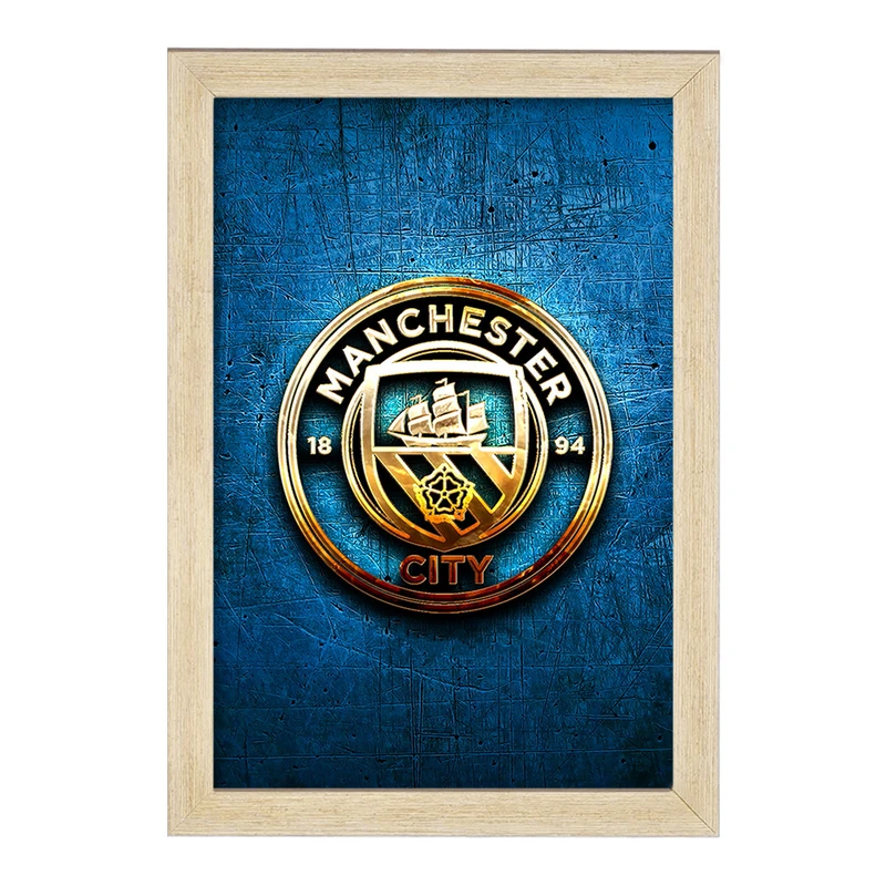 تابلو خندالو مدل باشگاه منچستر سیتی کد 26798