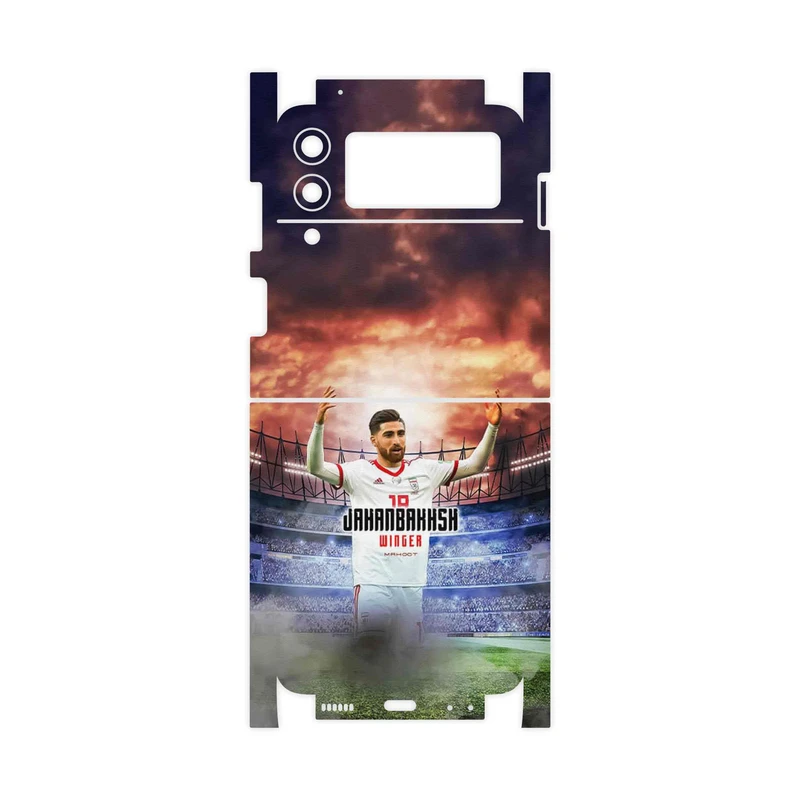 برچسب پوششی ماهوت مدل Alireza Jahanbakhsh-FullSkin مناسب برای گوشی موبایل سامسونگ Galaxy Z Flip3 5G