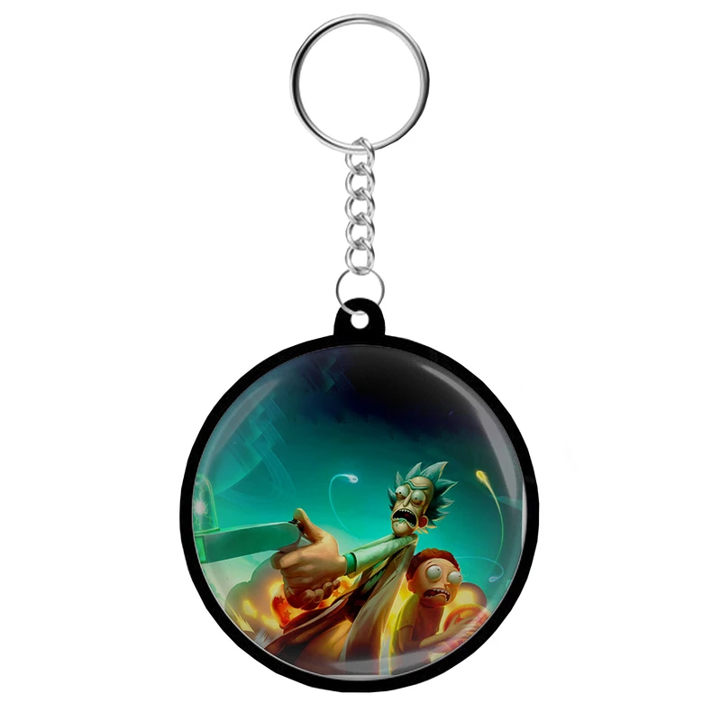 جاکلیدی مدل دوطرفه طرح انیمیشن ریک و مورتی کد S101