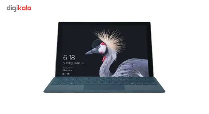 تبلت مایکروسافت مدل Surface Pro 2017 - C به همراه کیبورد مشکی مایکروسافت و محافظ صفحه نمایش Maroo - ظرفیت 256 گیگابایت