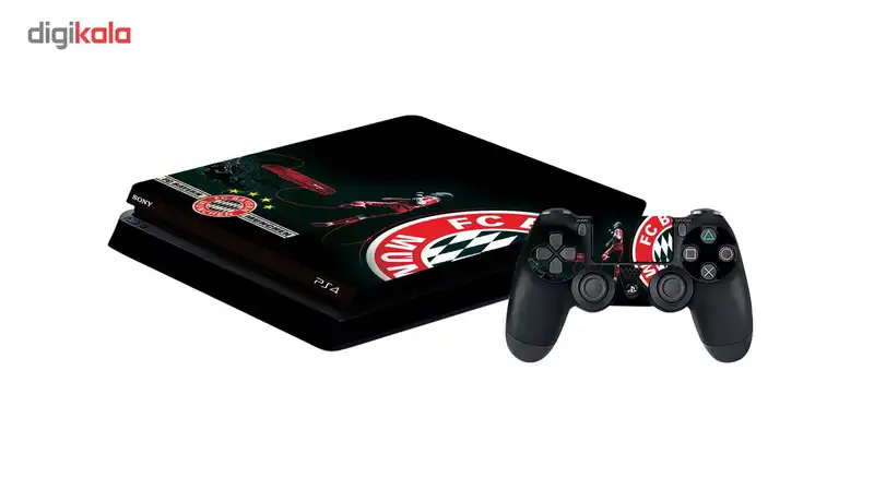 برچسب افقی پلی استیشن 4 اسلیم گراسیپا طرح بایرن مونیخ