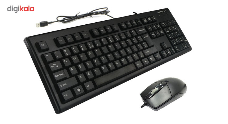 کیبورد و ماوس ای فورتک مدل KR-8372 1